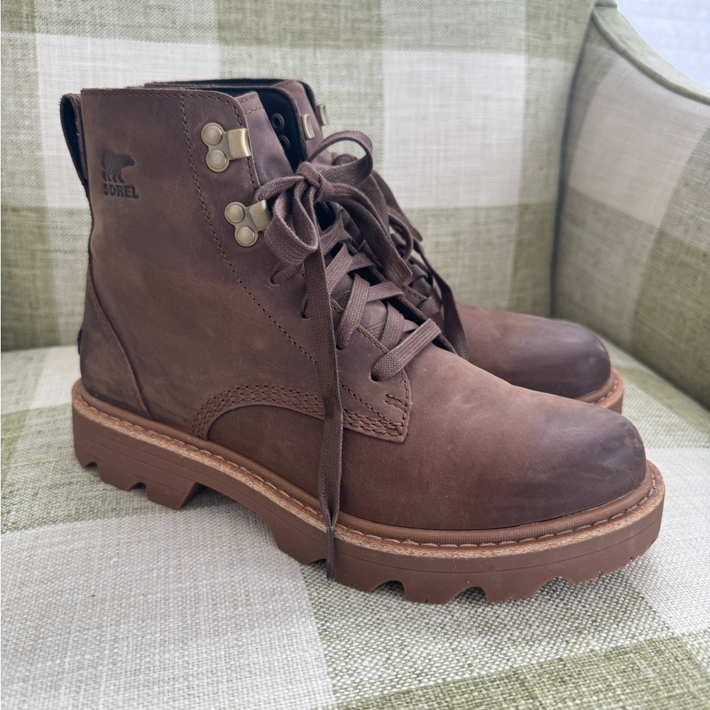 Sorel Revel Rd Lace Up Waterproof Leather Boots